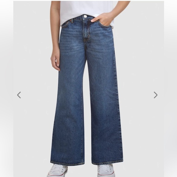 Levi's HIGH RISE BAGGY BIG GIRLS Size 12 NWT - Picture 2 of 12